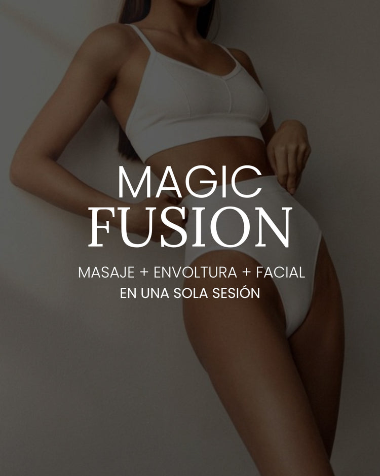 MAGIC FUSION | Masaje + Envoltura + Facial
