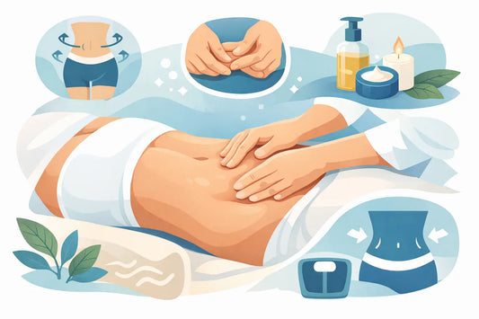 Masaje reductor manual abdomen: qué esperar