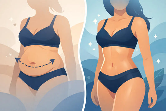 Resultados abdomen remodelado: antes y después