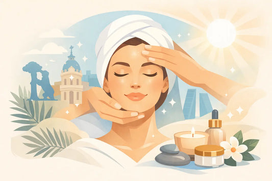 Masaje facial premium Madrid para una piel luminosa